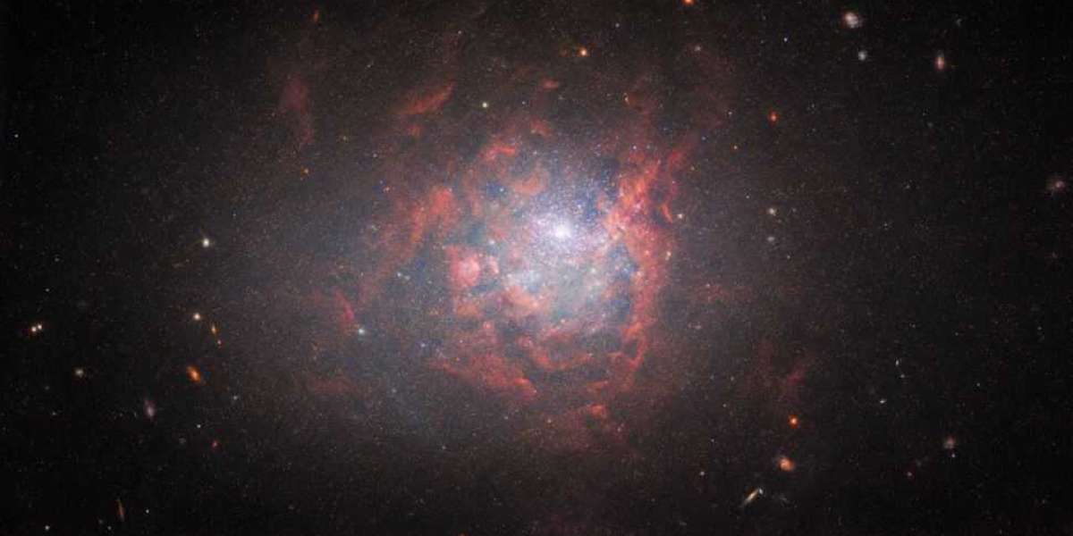 NASA's Hubble Space Telescope Spots A 'Strange' Cosmic Starburst